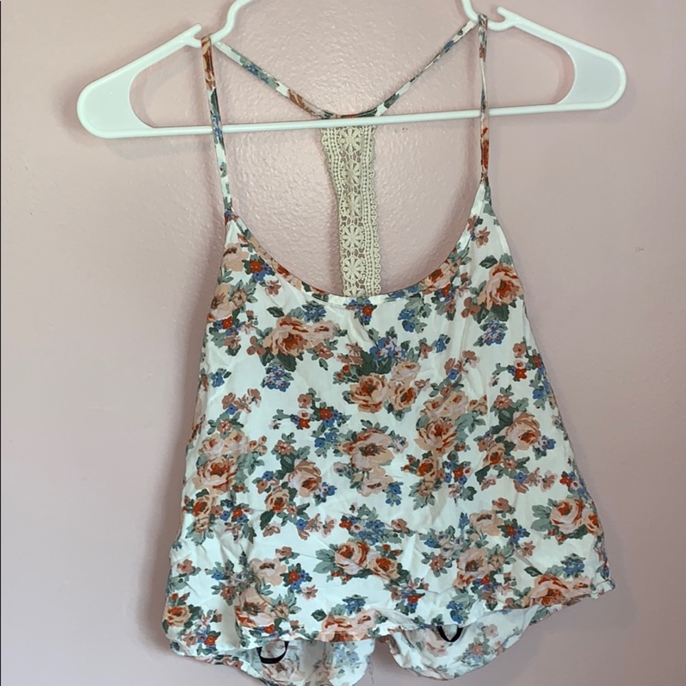 Floral Crop Top